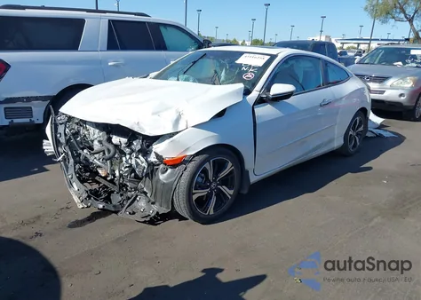 2016 Honda Civic Touring из США, поврежденный, VIN 2HGFC3B95GH355865